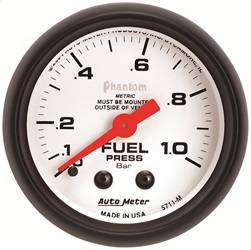 AutoMeter - AutoMeter 5711-M Phantom Mechanical Fuel Pressure Gauge - Image 1