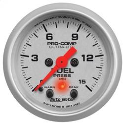 AutoMeter - AutoMeter 4367 Ultra-Lite Electric Fuel Pressure Gauge - Image 1