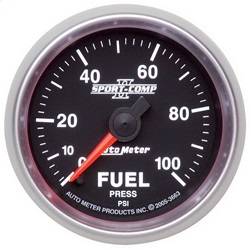 AutoMeter - AutoMeter 3663 Sport-Comp II Digital Fuel Pressure Gauge - Image 1