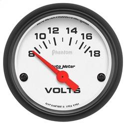 AutoMeter - AutoMeter 5791 Phantom Electric Voltmeter Gauge - Image 1