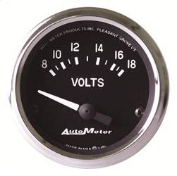 AutoMeter - AutoMeter 201009 Cobra Electric Voltmeter Gauge - Image 1