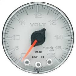 AutoMeter - AutoMeter P344218 Spek-Pro Electric Voltmeter Gauge - Image 1