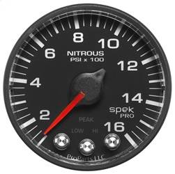 AutoMeter - AutoMeter P320328 Spek-Pro Electric Nitrous Pressure Gauge - Image 1