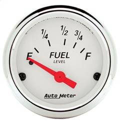 AutoMeter - AutoMeter 1316 Arctic White Fuel Level Gauge - Image 1