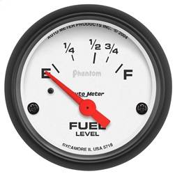 AutoMeter - AutoMeter 5718 Phantom Electric Fuel Level Gauge - Image 1