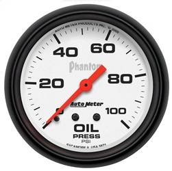 AutoMeter - AutoMeter 5821 Phantom Mechanical Oil Pressure Gauge - Image 1