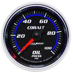 AutoMeter - AutoMeter 6121 Cobalt Mechanical Oil Pressure Gauge - Image 1