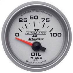 AutoMeter - AutoMeter 4927 Ultra-Lite II Electric Oil Pressure Gauge - Image 1