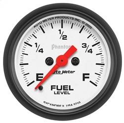 AutoMeter - AutoMeter 5710 Phantom Electric Programmable Fuel Level Gauge - Image 1