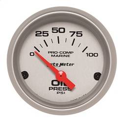 AutoMeter - AutoMeter 200758-33 Marine Electric Oil Pressure Gauge - Image 1