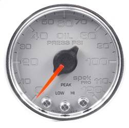 AutoMeter - AutoMeter P32521 Spek-Pro Electric Oil Pressure Gauge - Image 1