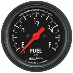 AutoMeter - AutoMeter 2656 Z-Series Electric Fuel Level Gauge - Image 1