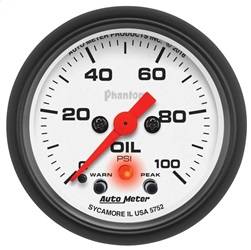 AutoMeter - AutoMeter 5752 Phantom Electric Oil Pressure Gauge - Image 1