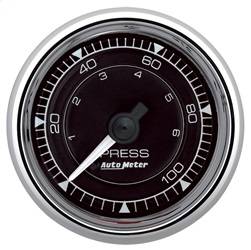 AutoMeter - AutoMeter 9721 Chrono Oil Pressure Gauge - Image 1