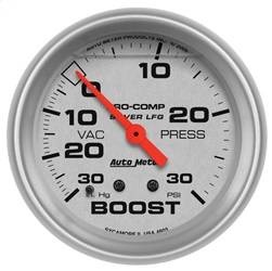 AutoMeter - AutoMeter 4603 Ultra-Lite Mechanical Boost/Vacuum Gauge - Image 1