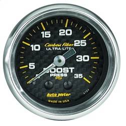 AutoMeter - AutoMeter 4704 Carbon Fiber Mechanical Boost Gauge - Image 1