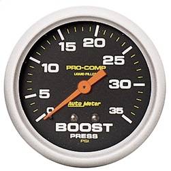 AutoMeter - AutoMeter 5404 Pro-Comp Liquid-Filled Mechanical Boost Gauge - Image 1