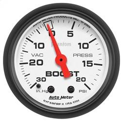 AutoMeter - AutoMeter 5701 Phantom Mechanical Boost/Vacuum Gauge - Image 1