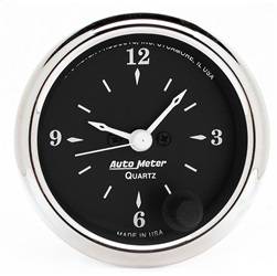 AutoMeter - AutoMeter 1785 Old Tyme Black Clock - Image 1