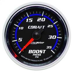 AutoMeter - AutoMeter 6104 Cobalt Mechanical Boost Gauge - Image 1