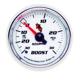 AutoMeter - AutoMeter 7103 C2 Mechanical Boost/Vacuum Gauge - Image 1