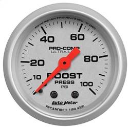 AutoMeter - AutoMeter 4306 Ultra-Lite Mechanical Boost Gauge - Image 1