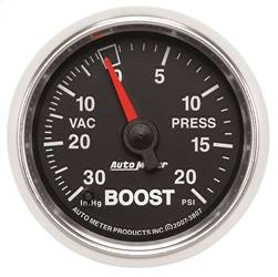 AutoMeter - AutoMeter 3807 GS Mechanical Boost/Vacuum Gauge - Image 1