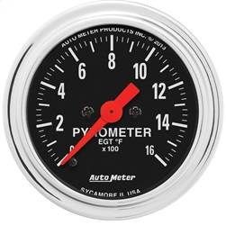 AutoMeter - AutoMeter 2554 Traditional Chrome Pyrometer - Image 1