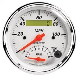 AutoMeter - AutoMeter 1381 Arctic White Tach/Speedo Combo - Image 1