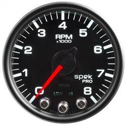 AutoMeter - AutoMeter P33432 Spek-Pro Electric Tachometer - Image 1