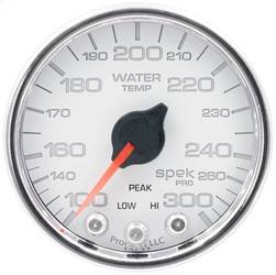 AutoMeter - AutoMeter P34611 Spek-Pro Electric Water Temperature Gauge - Image 1