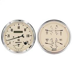 AutoMeter - AutoMeter 1852 Antique Beige Tach/Speedo Combo - Image 1