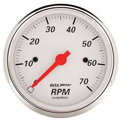 AutoMeter - AutoMeter 1398 Arctic White Electric Tachometer - Image 1