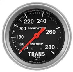 AutoMeter - AutoMeter 3451 Sport-Comp Mechanical Transmission Temperature Gauge - Image 1