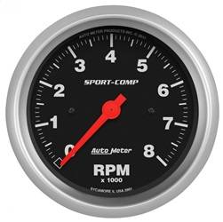 AutoMeter - AutoMeter 3991 Sport-Comp In-Dash Electric Tachometer - Image 1