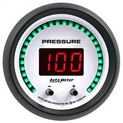 AutoMeter - AutoMeter 6752-PH Phantom Elite Digital Two Channel Pressure Gauge - Image 1