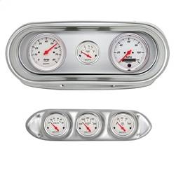 AutoMeter - AutoMeter 2127-03 Arctic White 6 Gauge Set TACH/MPH/FUEL/OILP/WTMP/VOLT - Image 1