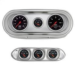 AutoMeter - AutoMeter 2127-06 Designer Black 6 Gauge Set TACH/MPH/FUEL/OILP/WTMP/VOLT - Image 1