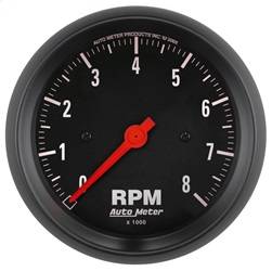 AutoMeter - AutoMeter 2699 Z-Series In-Dash Electric Tachometer - Image 1