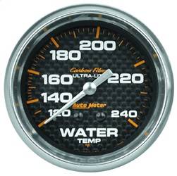 AutoMeter - AutoMeter 4832 Carbon Fiber Mechanical Water Temperature Gauge - Image 1