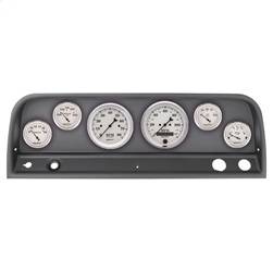 AutoMeter - AutoMeter 2128-08 Old Tyme White 6 Gauge Set TACH/MPH/FUEL/OILP/WTMP/VOLT - Image 1