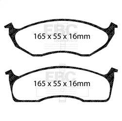 EBC Brakes - EBC Brakes S1KF1342 S1 Kits Ultimax 2 and RK Rotors - Image 1