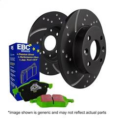 EBC Brakes - EBC Brakes S10KF1265 S10 Kits Greenstuff 2000 and GD Rotors - Image 1