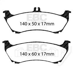 EBC Brakes - EBC Brakes S3KR1025 S3 Kits Greenstuff 6000 and GD Rotors Truck/SUV - Image 1