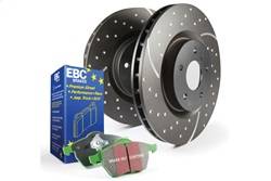 EBC Brakes - EBC Brakes S3KR1186 S3 Kits Greenstuff 6000 and GD Rotors Truck/SUV - Image 1