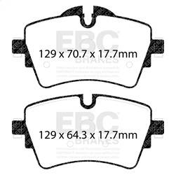 EBC Brakes - EBC Brakes S11KF1776 S11 Kits Greenstuff 2000 and RK Rotors - Image 1