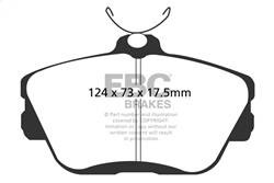 EBC Brakes - EBC Brakes UD598 Ultimax OEM Replacement Brake Pads - Image 1