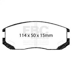 EBC Brakes - EBC Brakes UD602 Ultimax OEM Replacement Brake Pads - Image 1