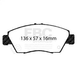 EBC Brakes - EBC Brakes UD621 Ultimax OEM Replacement Brake Pads - Image 1