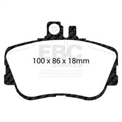 EBC Brakes - EBC Brakes UD645 Ultimax OEM Replacement Brake Pads - Image 1